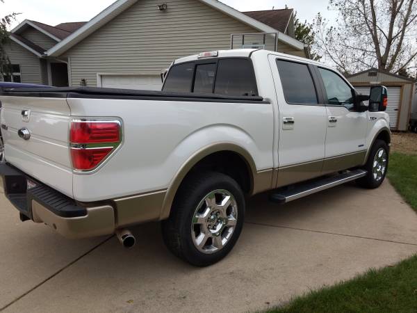 2013 F150 Lariat Crew Cab 4x4 loaded low miles MINT! for sale in Sun Prairie, WI – photo 3