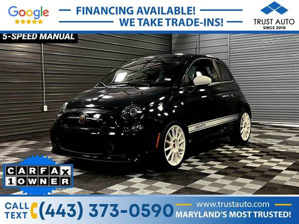 2018 Fiat 500 Abarth 5-Speed Manual Sport Hatchback for sale in Sykesville, MD