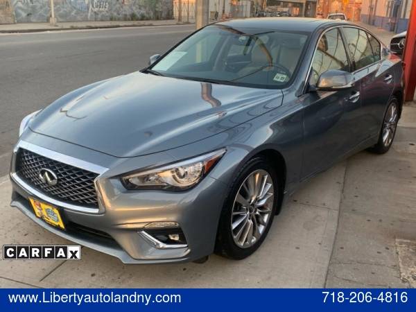 2018 Infiniti Q50 3.0T Luxe AWD 4dr Sedan - cars & trucks - by... for sale in Jamaica, NY – photo 3