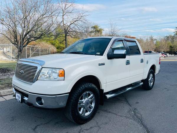 2008 Ford F-150 F150 F 150 Lariat 4x4 4dr SuperCrew Styleside 5 5 for sale in CHANTILLY, District Of Columbia – photo 2