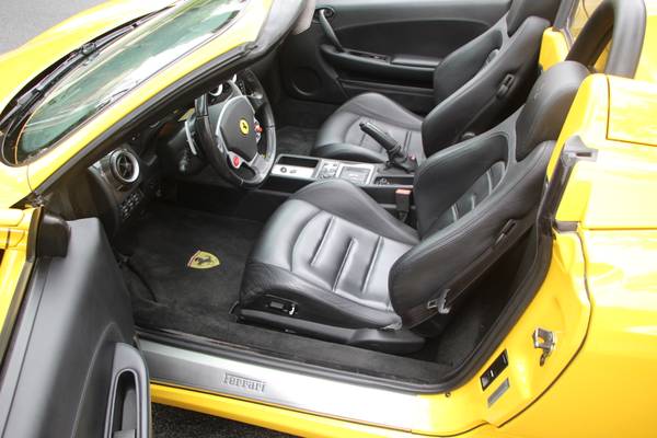 2006 FERRARI F430 SPIDER F1 RARE YELLOW/BLK SUPER MINT ONLY 15K MILES for sale in Brooklyn, NY – photo 14