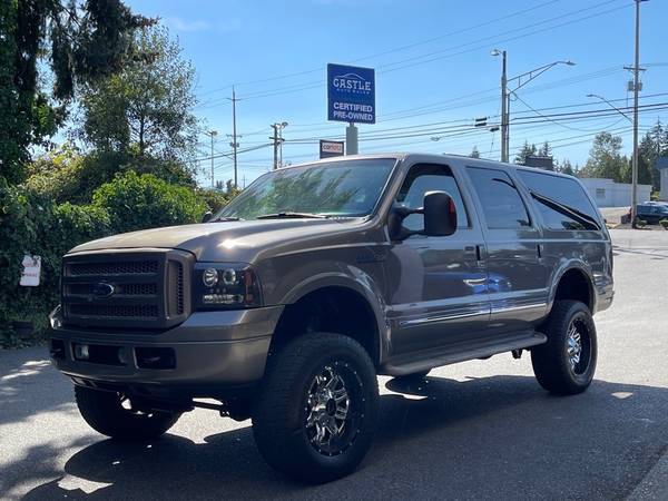 2005 Ford Excursion Limited Diesel 4x4 Lifted Navi Loaded - cars & for sale in Lynnwood, AK – photo 4