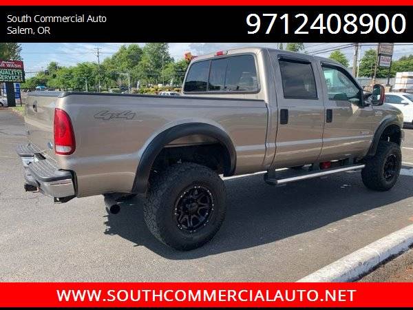 2005 FORD F-250 CREW CAB SHORT BED POWERSTROKE DIESEL 4X4 for sale in Salem, OR – photo 5