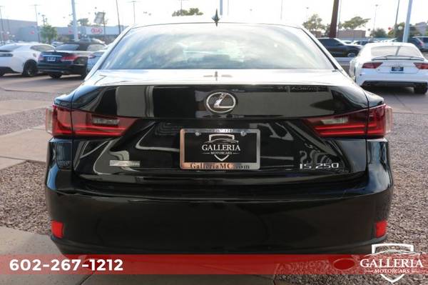 2014 Lexus IS 250 sedan Obsidian for sale in Scottsdale, AZ – photo 11