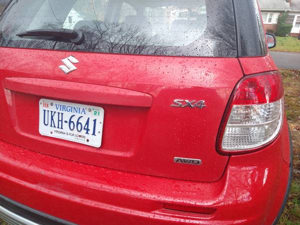 Suzuki SX4 AWD - cars & trucks - by owner - vehicle automotive sale for sale in Richmond , VA – photo 3