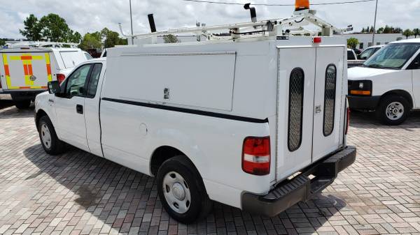 2008 FORD F150 XL, REGULAR CAB, 8 FT BED WITH TOPPER, 4.2 V6 for sale in largo, FL – photo 5