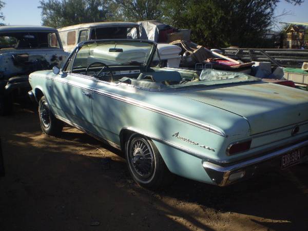 1965 Rambler American 440 Convertible project - cars & trucks - by... for sale in Tucson, AZ