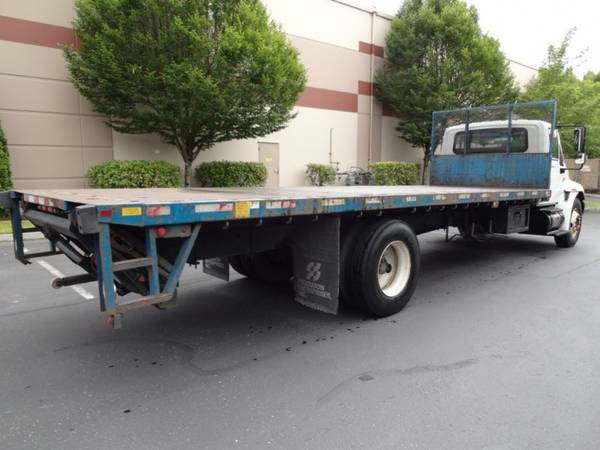 2007 International 4300 Dt466, 24ft flatbed w/ liftgate, NON CDL,... for sale in Auburn, WA – photo 5