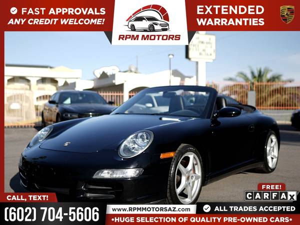 2006 Porsche 911 Carrera 4 AWD 6SPD 6 SPD 6-SPD FOR ONLY 720/mo! for sale in Phoenix, AZ