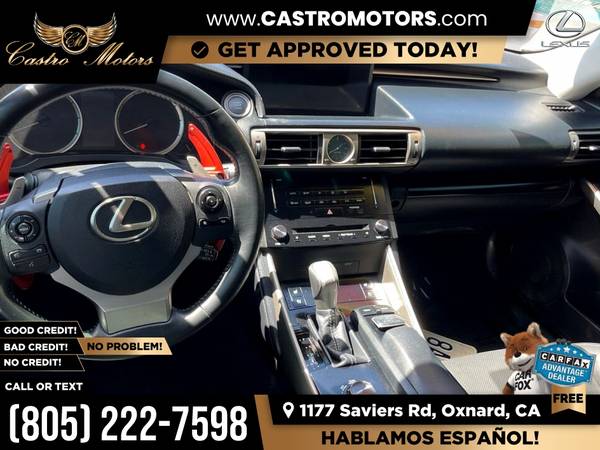 2014 Lexus IS 250 BaseSedan for only 352/mo! - - by for sale in Oxnard, CA – photo 5