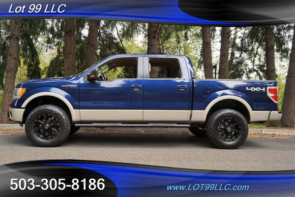 2010 *FORD* *F150* 4x4 *LARIAT* V8 AUTO HEATED LEATHER LIFTED BLACK... for sale in Milwaukie, OR