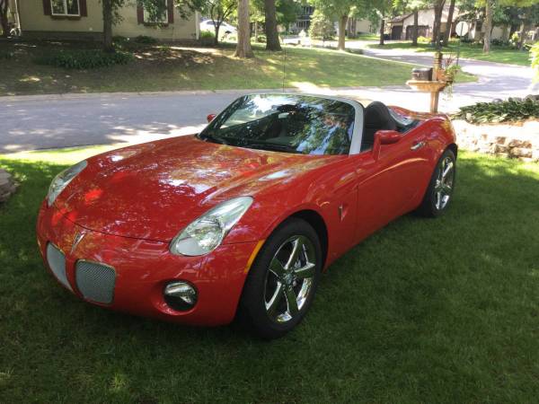 2006 Pontiac Solstice Red - cars & trucks - by owner - vehicle... for sale in Elk River, MN