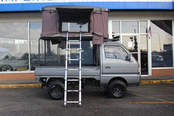 1992 Autozam Scrum 4WD Kei Truck, Lifted w/Rooftop Tent - cars & for sale in Lynden, WA – photo 11