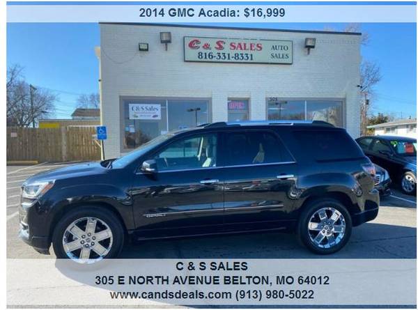 2014 GMC Acadia Denali AWD 4dr SUV - cars & trucks - by dealer -... for sale in Belton, MO