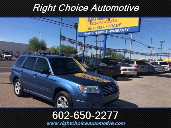 2007 Subaru Forester X, auto, CARFAX CERTIFIED, WELL SERVICED! for sale in Phoenix, AZ