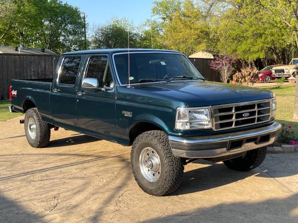 1996 Ford F250 Crew Cab Short Bed 4x4 7 3 Powerstroke Turbo Diesel for sale in irving, TX – photo 8