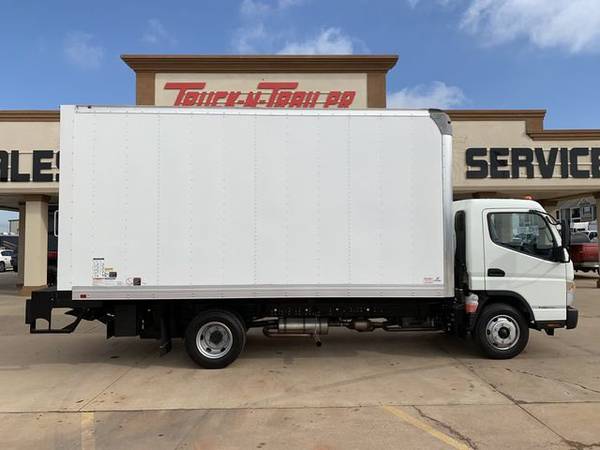 2019 MITSUBISHI FE140G 16' Cargo Box, Gas, Auto, Tuck Under Lift Gate, for sale in Oklahoma City, OK – photo 3