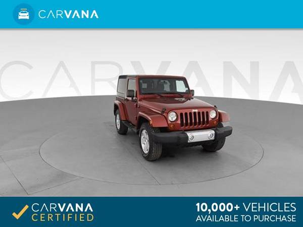 2012 Jeep Wrangler Sahara Sport Utility 2D suv Red - FINANCE ONLINE for sale in Round Rock, TX