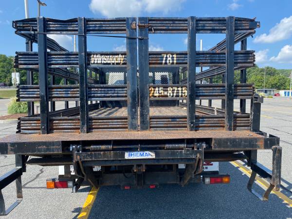 2017 Mitsubishi Fuso FE-130 14 stakebody and lift-gate only 42k for sale in Lincoln, RI – photo 5
