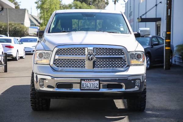 2018 Ram 1500 Laramie pickup Bright Silver Metallic Clearcoat - cars for sale in Sacramento , CA – photo 2