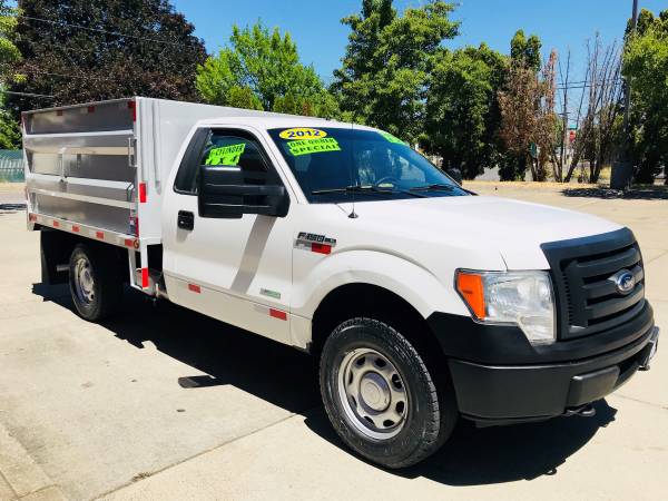 2012 FORD F-150 4X4 ALUMINUM 8.5FT.DUMP TRUCK**SALE** - cars &... for sale in Portland, OR – photo 8