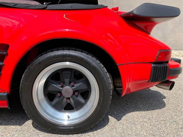 1988 Porsche 911 Carrera Cabriolet Wide body -- RED ! Desirable like t for sale in Madison, MN – photo 17