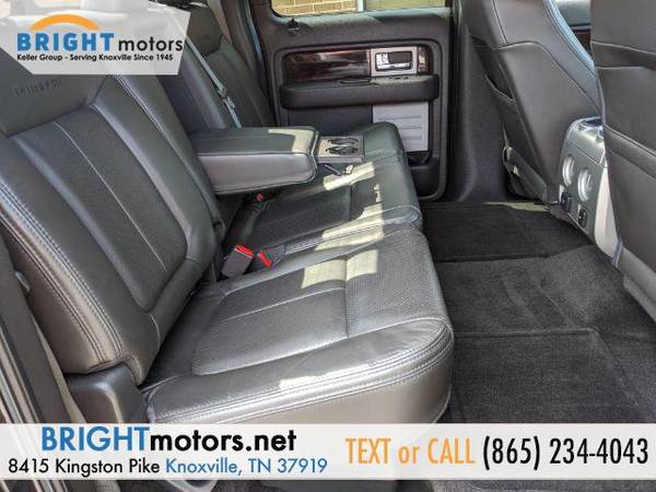 2013 Ford F-150 F150 F 150 Platinum SuperCrew 6.5-ft. Bed 4WD... for sale in Knoxville, TN – photo 21