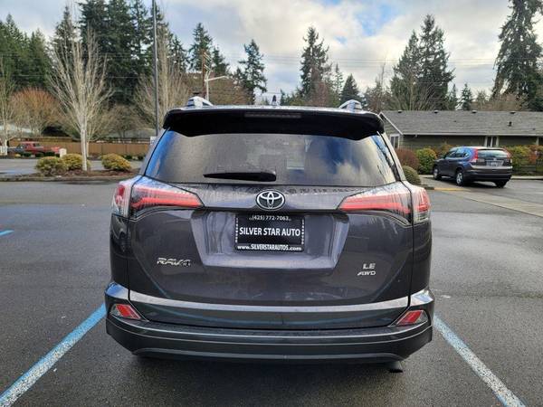 2017 Toyota RAV4 LE AWD 4dr SUV - - by dealer for sale in Lynnwood, WA – photo 6