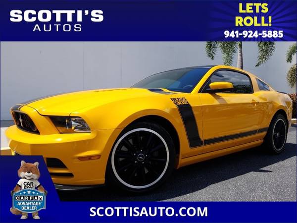 2013 Ford Mustang Boss 302~CLEAN CARFAX~ 5.0 V8 ENGINE~STRONG~ FL... for sale in Sarasota, FL