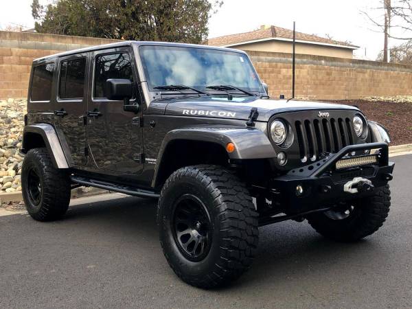 2017 Jeep Wrangler Unlimited Rubicon 4x4 - TOP FOR YOUR TRADE! for sale in Sacramento , CA – photo 2