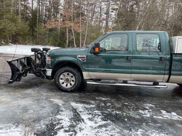 Ford f 350 6 4 diesel with 8 5 stainless v plow - - by for sale in Contoocook, NH – photo 4