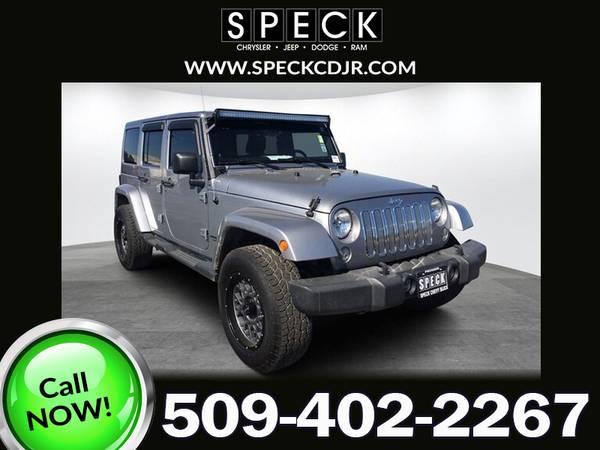 2014 JEEP WRANGLER UNLIMITED SAHARA EDITION! - - by for sale in Sunnyside, WA