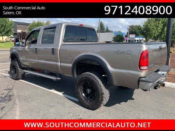 2005 FORD F-250 CREW CAB SHORT BED POWERSTROKE DIESEL 4X4 for sale in Salem, OR – photo 4