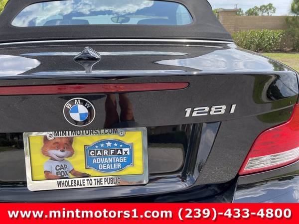 2011 BMW 1 Series 128i (Luxury Soft Top Convertible) for sale in Fort Myers, FL – photo 19