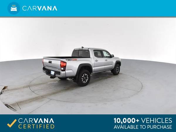 2018 Toyota Tacoma Double Cab SR5 Pickup 4D 5 ft pickup SILVER - for sale in Atlanta, CA – photo 11
