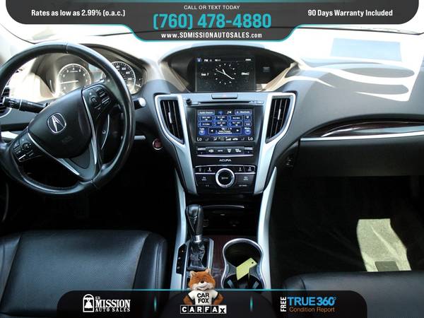 2017 Acura TLX wTechnology Pkg FOR ONLY 388/mo! for sale in Vista, CA – photo 11