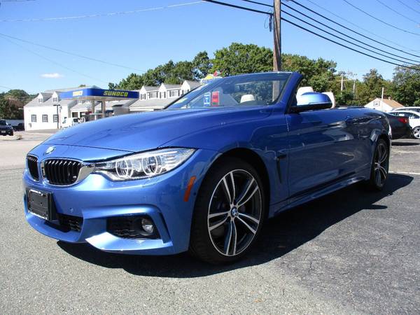 2017 *BMW* *4 Series* *440i xDrive* Estoril Blue Met for sale in Wrentham, MA – photo 24