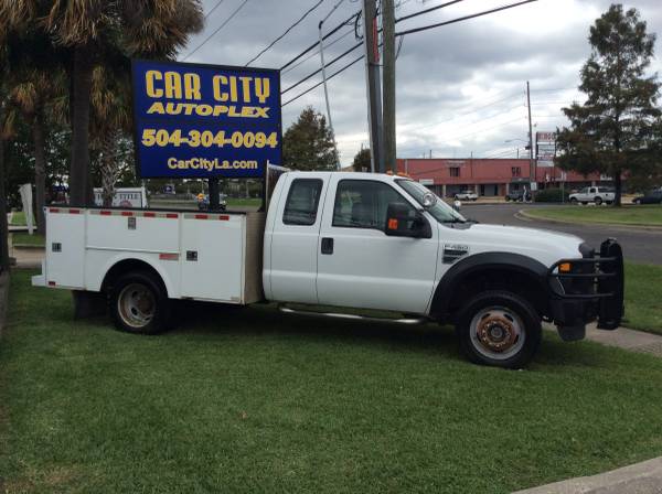 CLEAN CARFAX!!! 2009 Ford F450 Crew Cab 4x4 Utility **FREE... for sale in Metairie, LA – photo 4