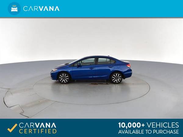 2015 Honda Civic EX-L Sedan 4D sedan BLUE - FINANCE ONLINE for sale in Atlanta, NC – photo 7