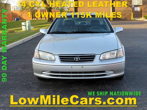 1 owner 2001 Toyota Camry LE sedan 4c 115k miles for sale in Willowbrook, IL – photo 2