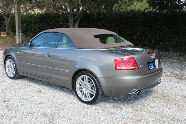 2009 Audi A4 2.0T Cabriolet Convertible Clean CARFAX for sale in Bonita Springs, FL – photo 10