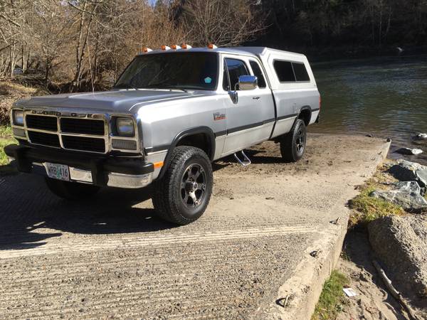 1993 Dodge Ram Cummins Turbo Diesel 2500 Extra Cab 4X4 - cars & for sale in Grants Pass, OR – photo 5