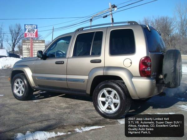 2007 Jeep Liberty Limited 4WD - - by dealer - vehicle for sale in Highland Park, IL – photo 21