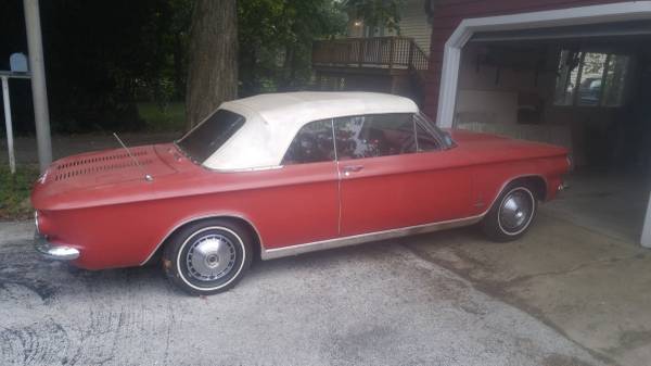 1964 Chevrolet Corvair Monza Convertible for sale in Downers Grove, IL