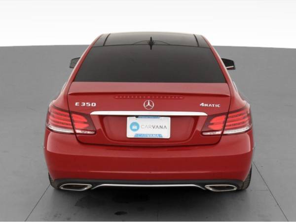 2014 Mercedes-Benz E-Class E 350 4MATIC Coupe 2D coupe Red - FINANCE... for sale in South Bend, IN – photo 9