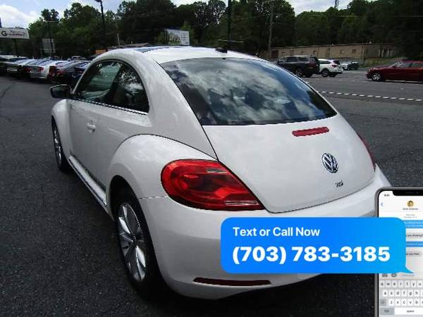 2013 VOLKSWAGEN BEETLE COUPE 2.0L TDI w/Sun ~ WE FINANCE BAD CREDIT for sale in Stafford, VA – photo 7