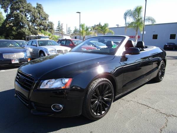 2012 Audi A5 2 0T CONVERTIBLE - LEATHER SEATS - GOOD ON GAS - GREAT for sale in Sacramento , CA – photo 5