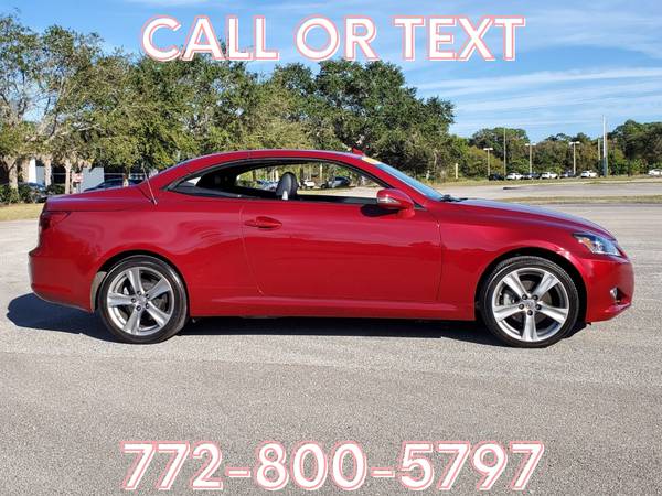 Rare Find 2012 LEXUS IS 250 C Convertible - LOW MILES - cars & for sale in Fort Pierce, FL – photo 3