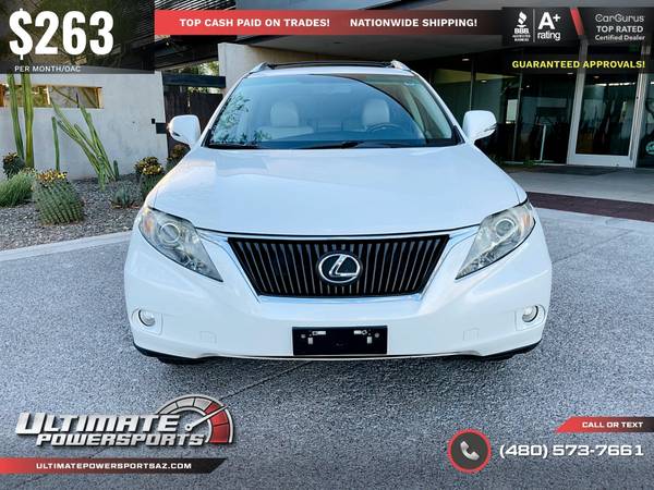 263/mo - 2012 Lexus RX 350 GUARANTEED APPROVAL - - by for sale in Scottsdale, AZ – photo 5
