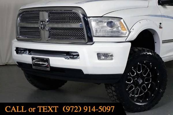 2014 Dodge Ram 2500 Longhorn Limited - RAM, FORD, CHEVY, GMC, LIFTED... for sale in Addison, TX – photo 18